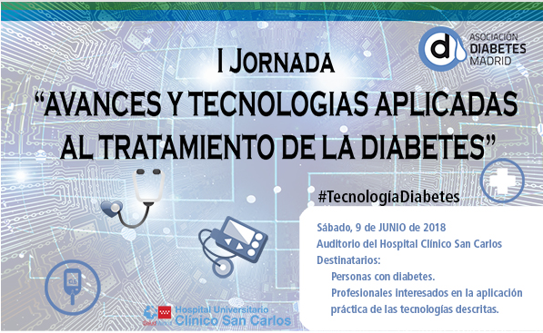 Jornada “Avances y tecnologas aplicadas al tratamiento de la diabetes”.
